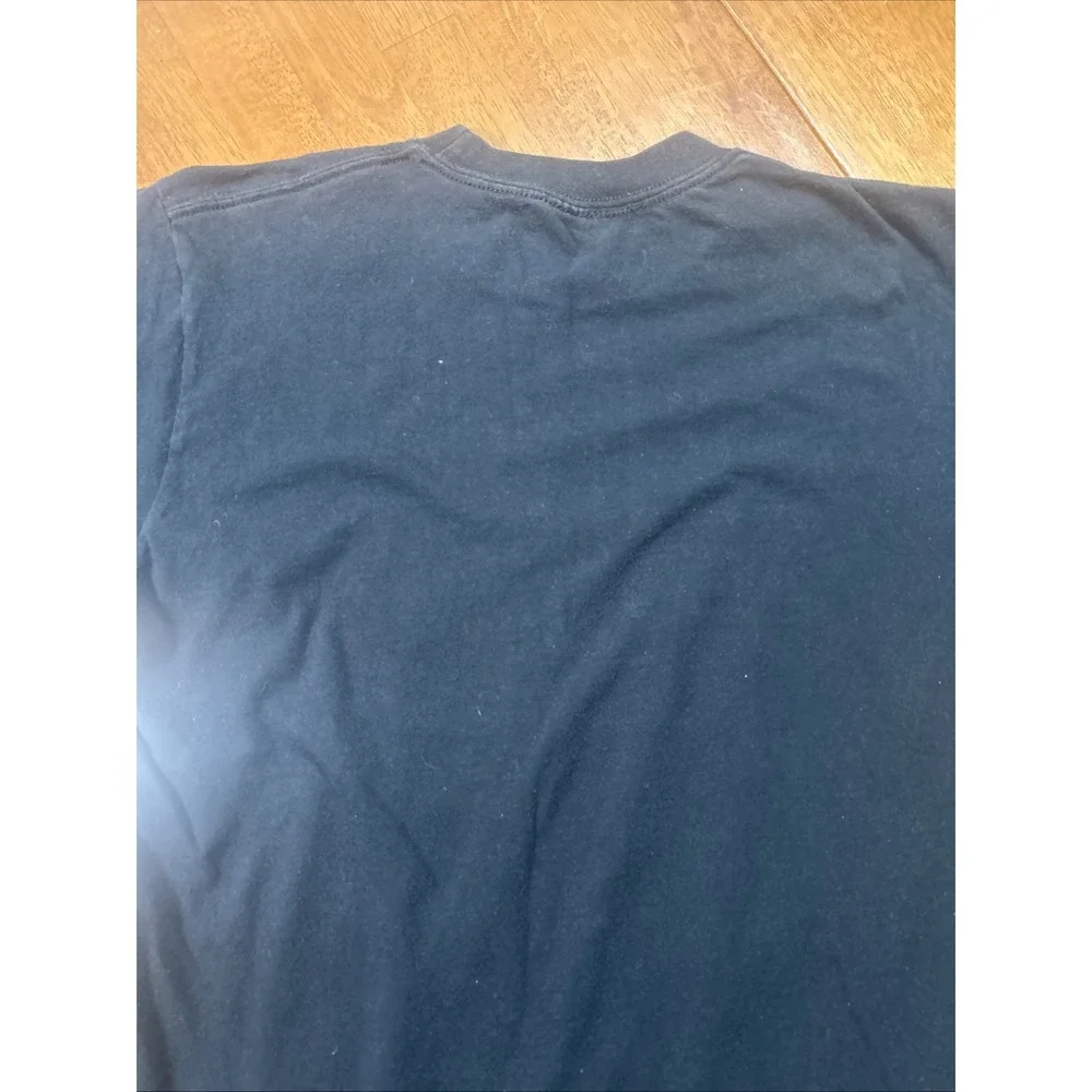 Vintage Mad Engine Marvel Characters T Shirt Black Hulk Spider-Man Wolverine